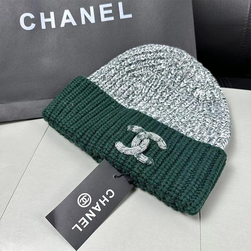 CHANELおしゃれウールニット帽20 SS95460
