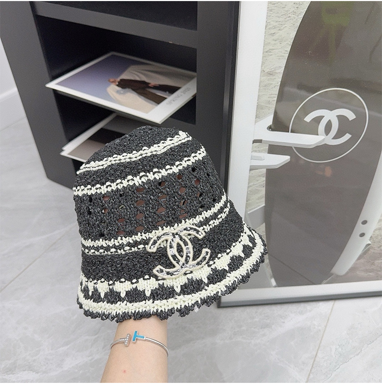 CHANEL編み込みバケットハット01 al 95084