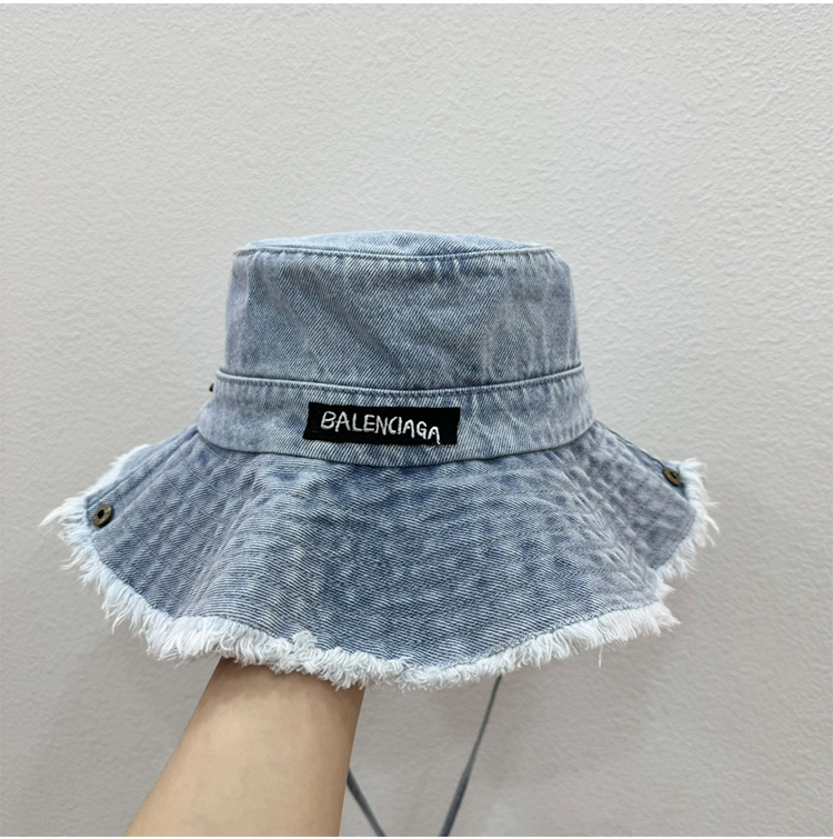Balenciagaデニムバケットハット01 al 95082