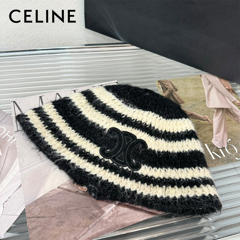 CELINE綿毛の漁師帽 SS969211