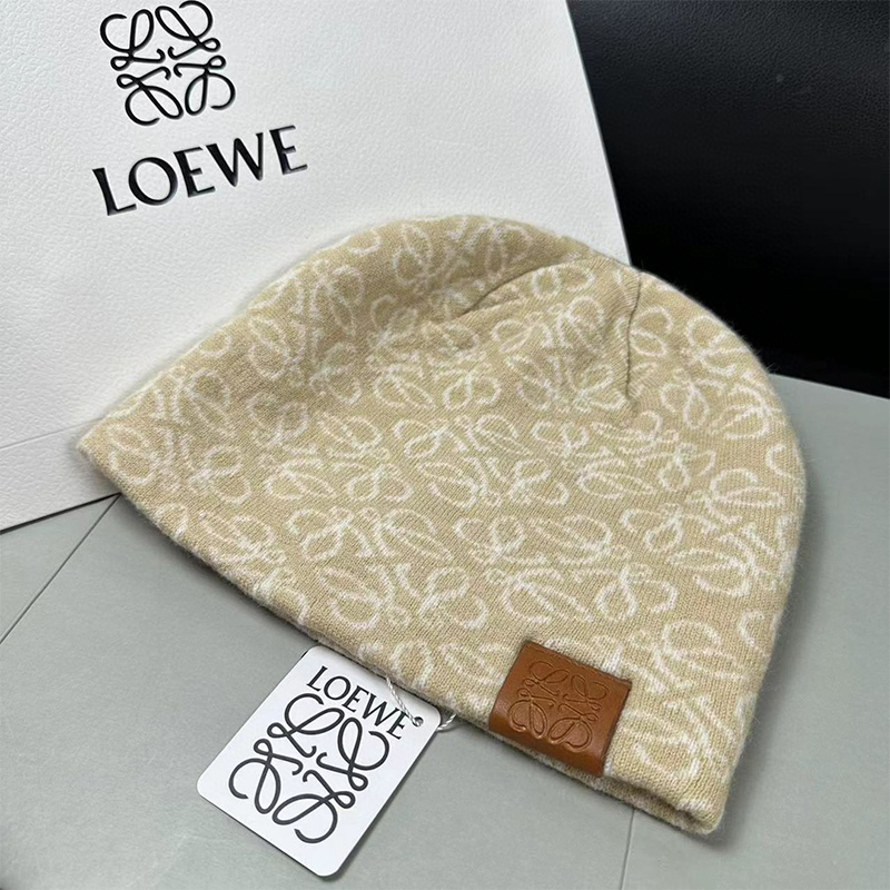 LOEWEおしゃれウールニット帽20 SS95465