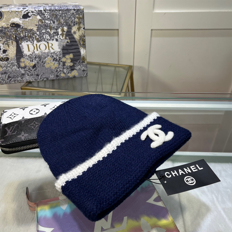 CHANELおしゃれウールニット帽15 SS95459