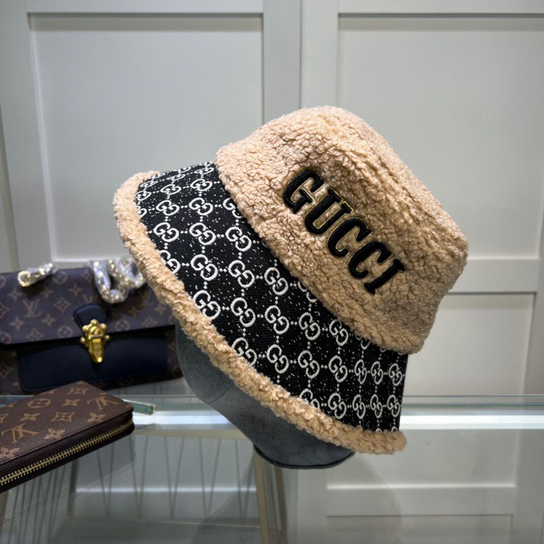 gucci綿毛の漁師帽 SS96994