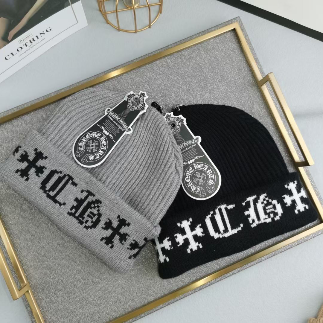 【Chrome Hearts旗艦店】（クロムハーツ）ニットウールハット