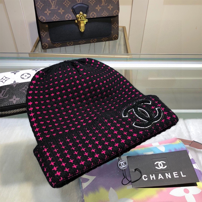 CHANELおしゃれウールニット帽32 SS95465