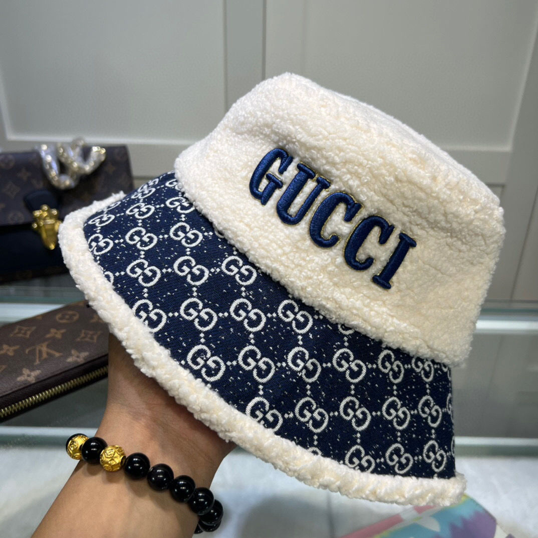 gucci綿毛の漁師帽 SS96994