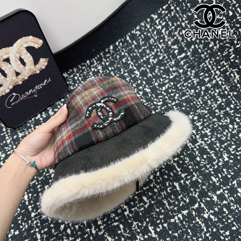 CHANEL綿毛の漁師帽 SS969210