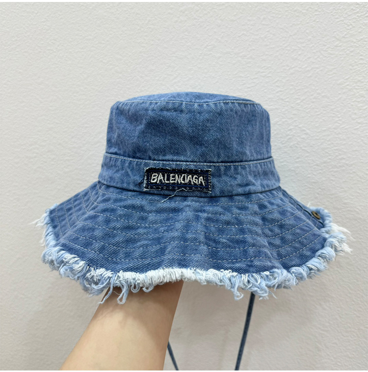 Balenciagaデニムバケットハット01 al 95082