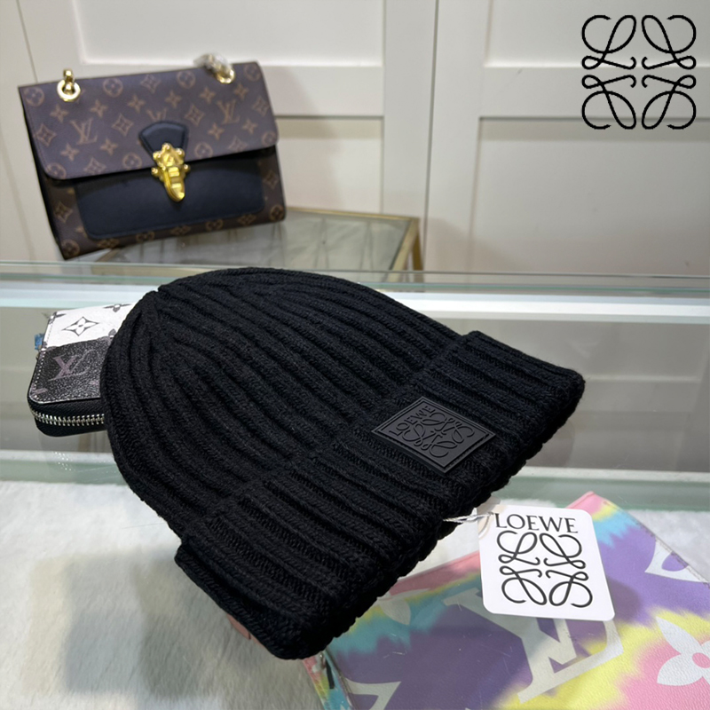 LOEWEおしゃれウールニット帽01 SS95460