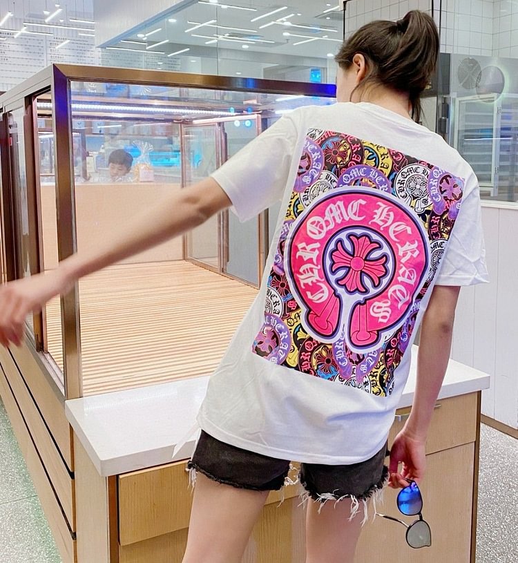 【CHROME HEARTS】（クロムハーツ）Tシャツ 男女兼用 ご好評に付き再入荷！