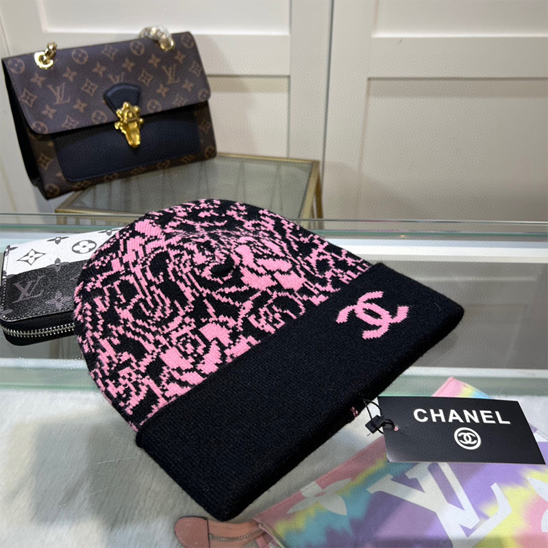 CHANELおしゃれウールニット帽10 SS95459