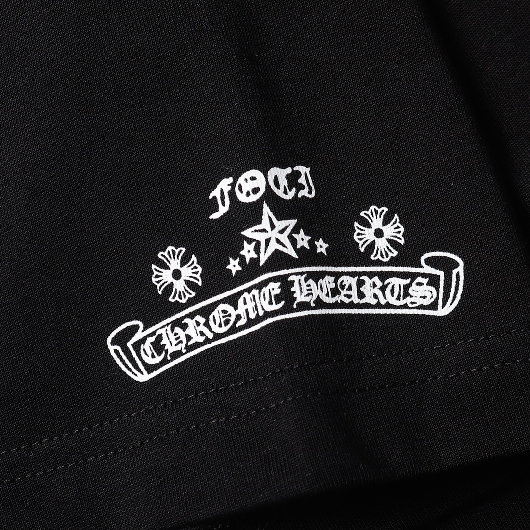 【CHROME HEARTS 公式旗艦店】クロムハーツ Tシャツ ご好評に付き再入荷！黒 白
