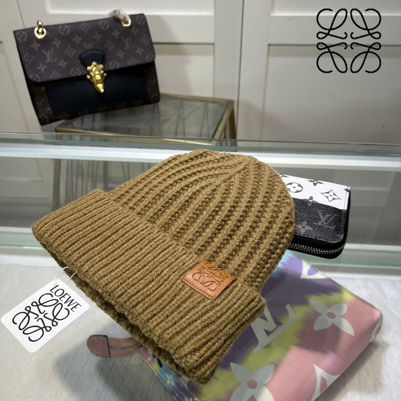 LOEWEおしゃれウールニット帽09 SS95461