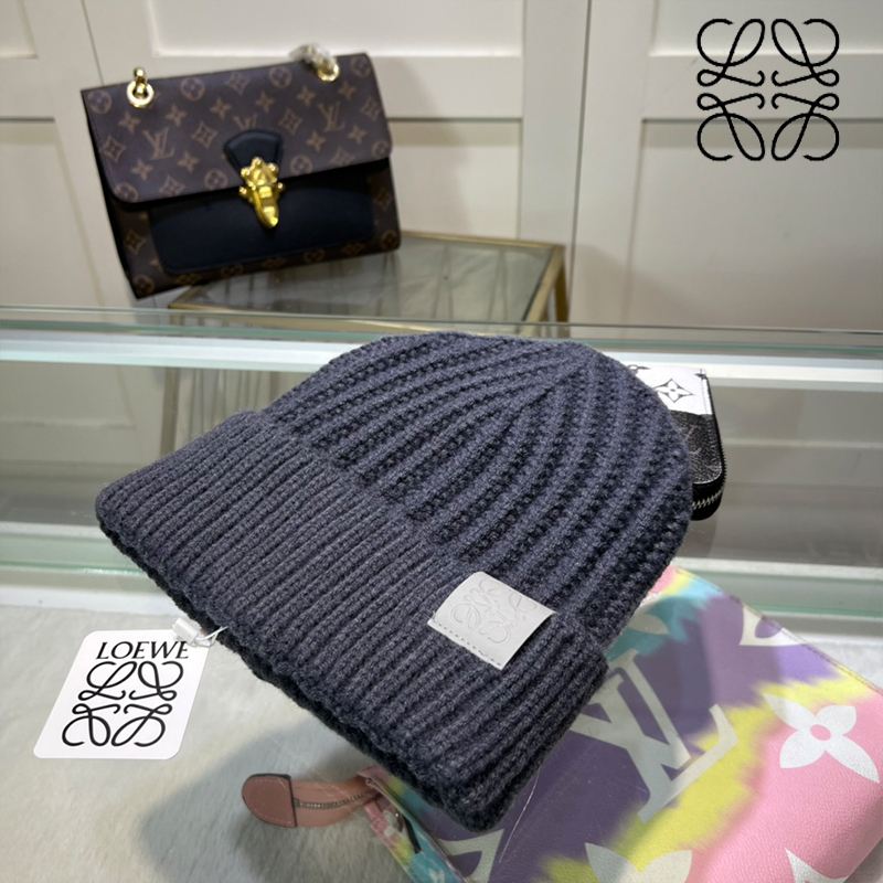 LOEWEおしゃれウールニット帽07 SS95461