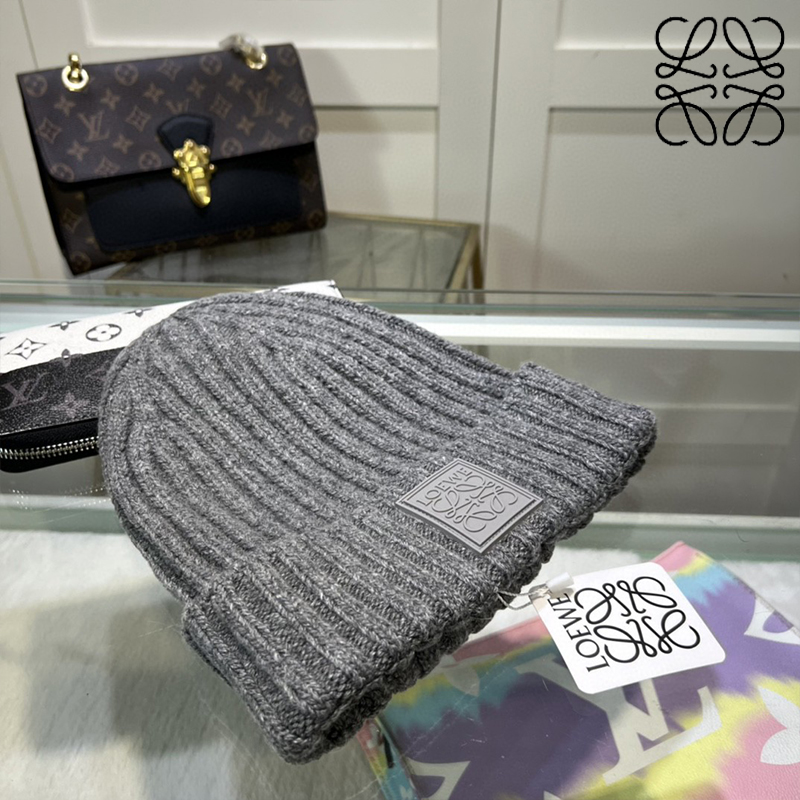 LOEWEおしゃれウールニット帽06 SS95460