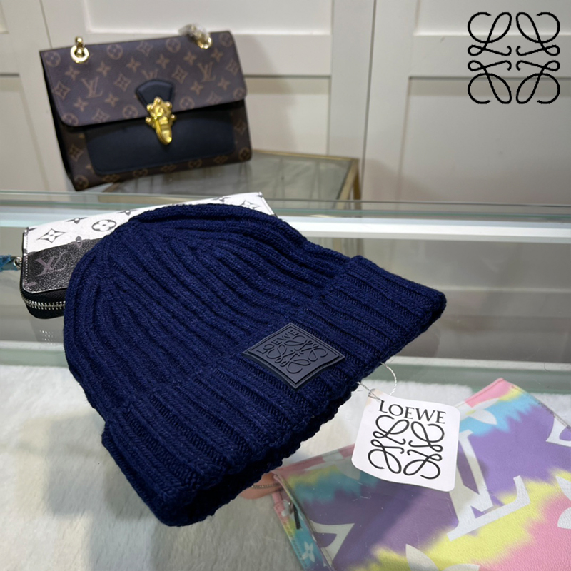 LOEWEおしゃれウールニット帽02 SS95460