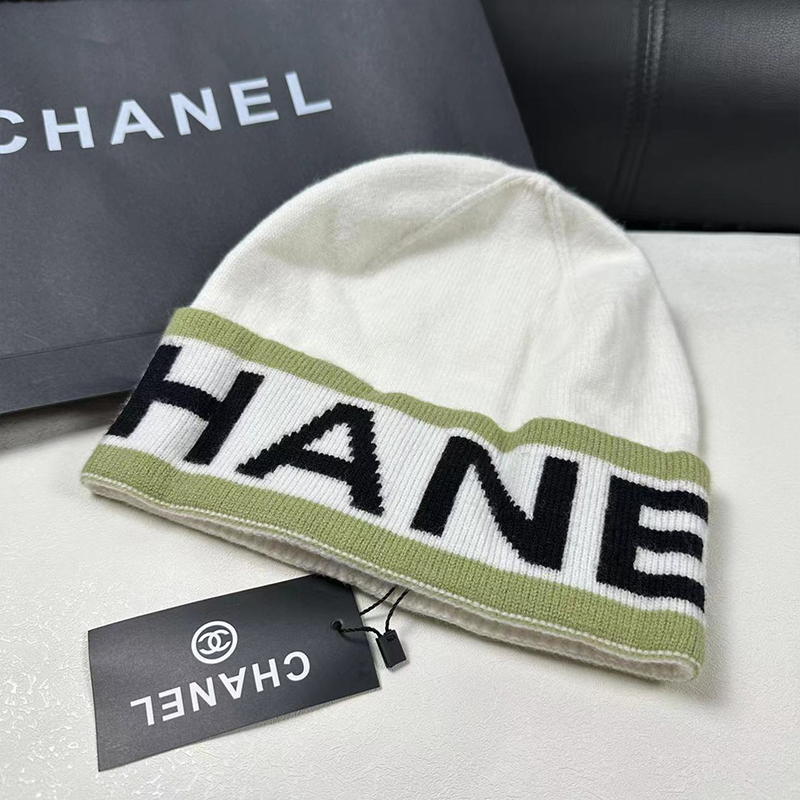 CHANELおしゃれウールニット帽27 SS95463