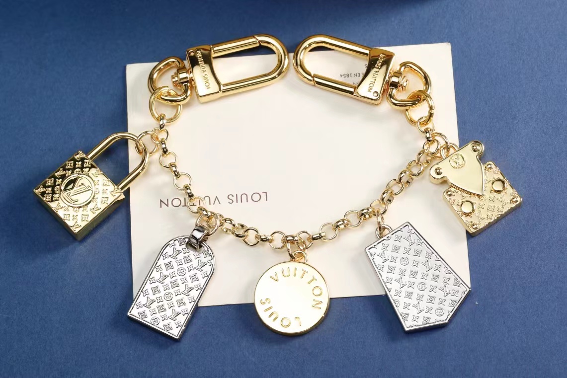 LV Louis Vuitton バッグペンダント キーホルダー 75 zm
