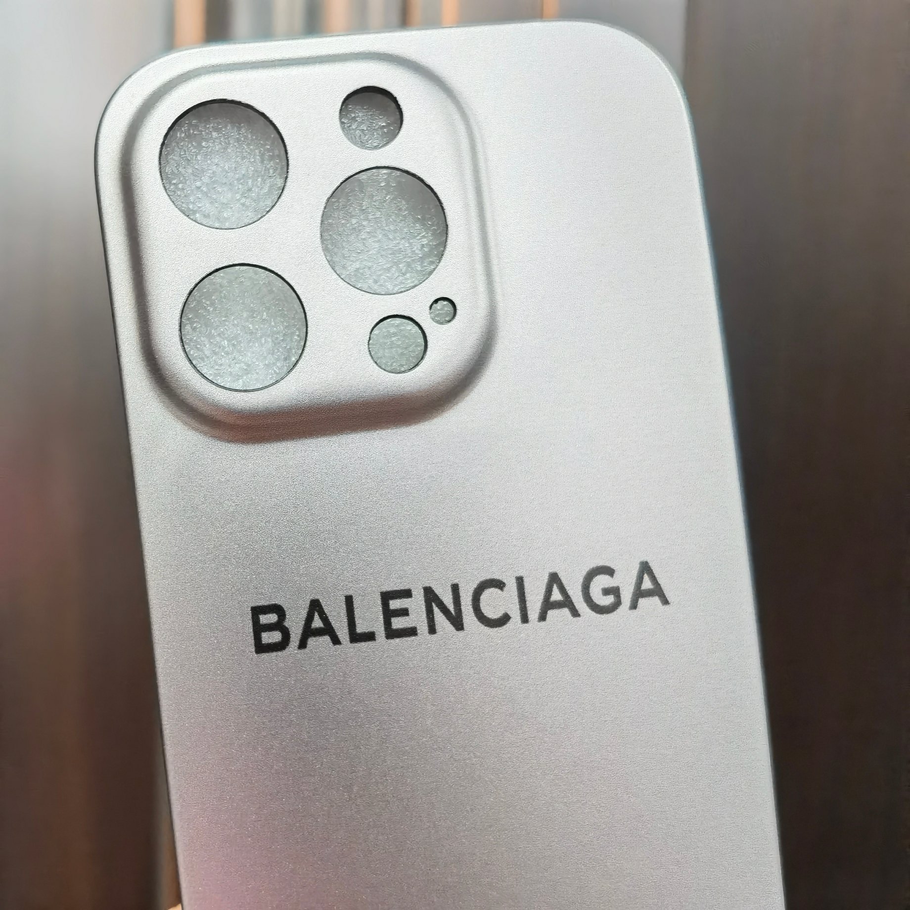 Balenciaga グレー 電話ケース zm