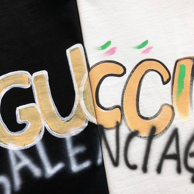 【Gucci  BALENCIAGA 】（グッチ バレンシアガ ）半袖 男女兼用