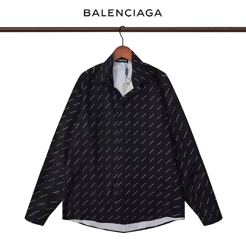 BALENCIAGAだぶだぶの半袖シャツ01 SS95048