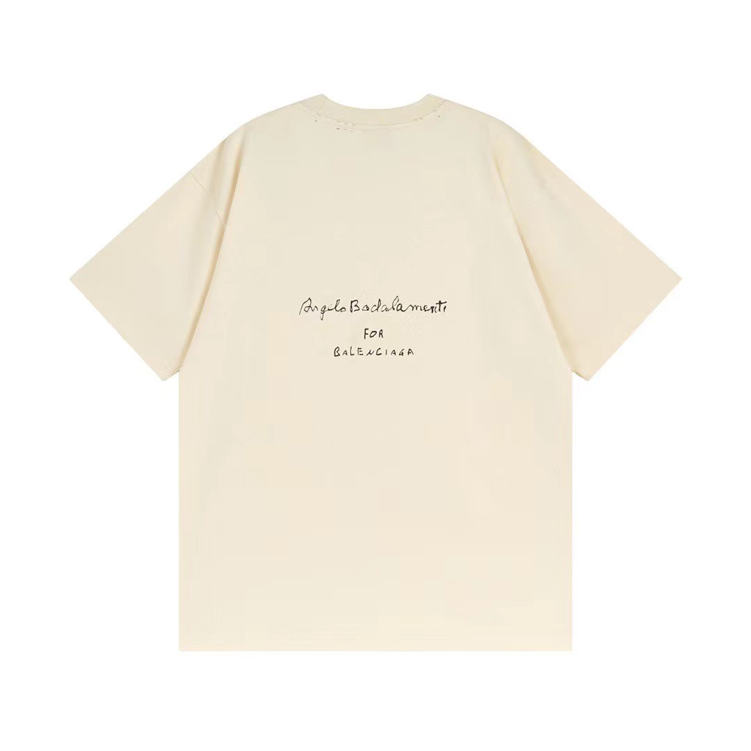 【BALENCIAGA 公式旗艦店】 バレンシアガ Tシャツ ご好評に付き再入荷！