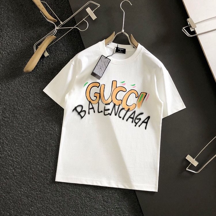 【Gucci  BALENCIAGA 】（グッチ バレンシアガ ）半袖 男女兼用