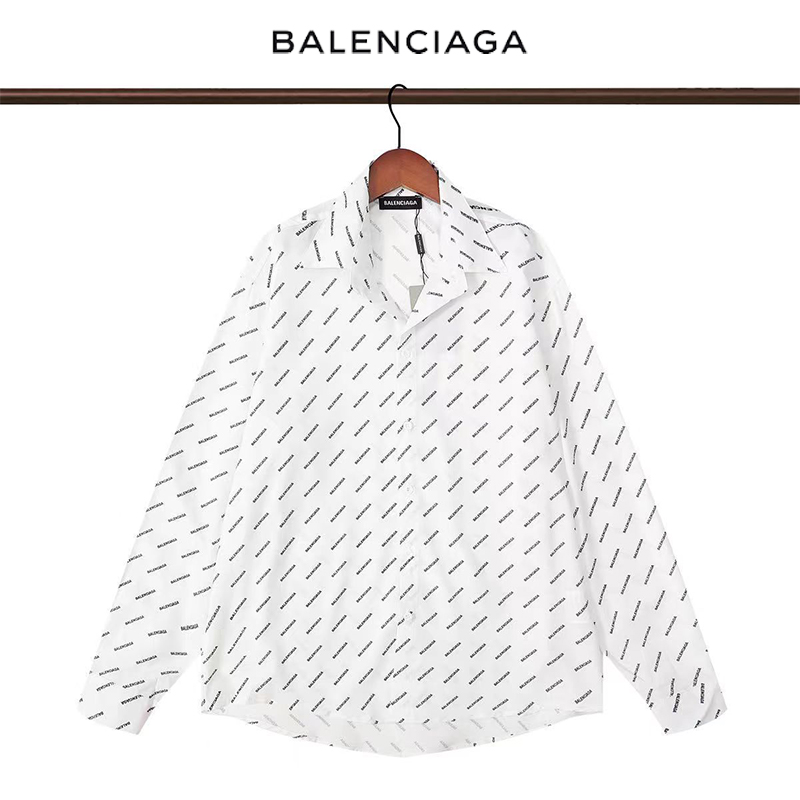BALENCIAGAだぶだぶの半袖シャツ02 SS95048