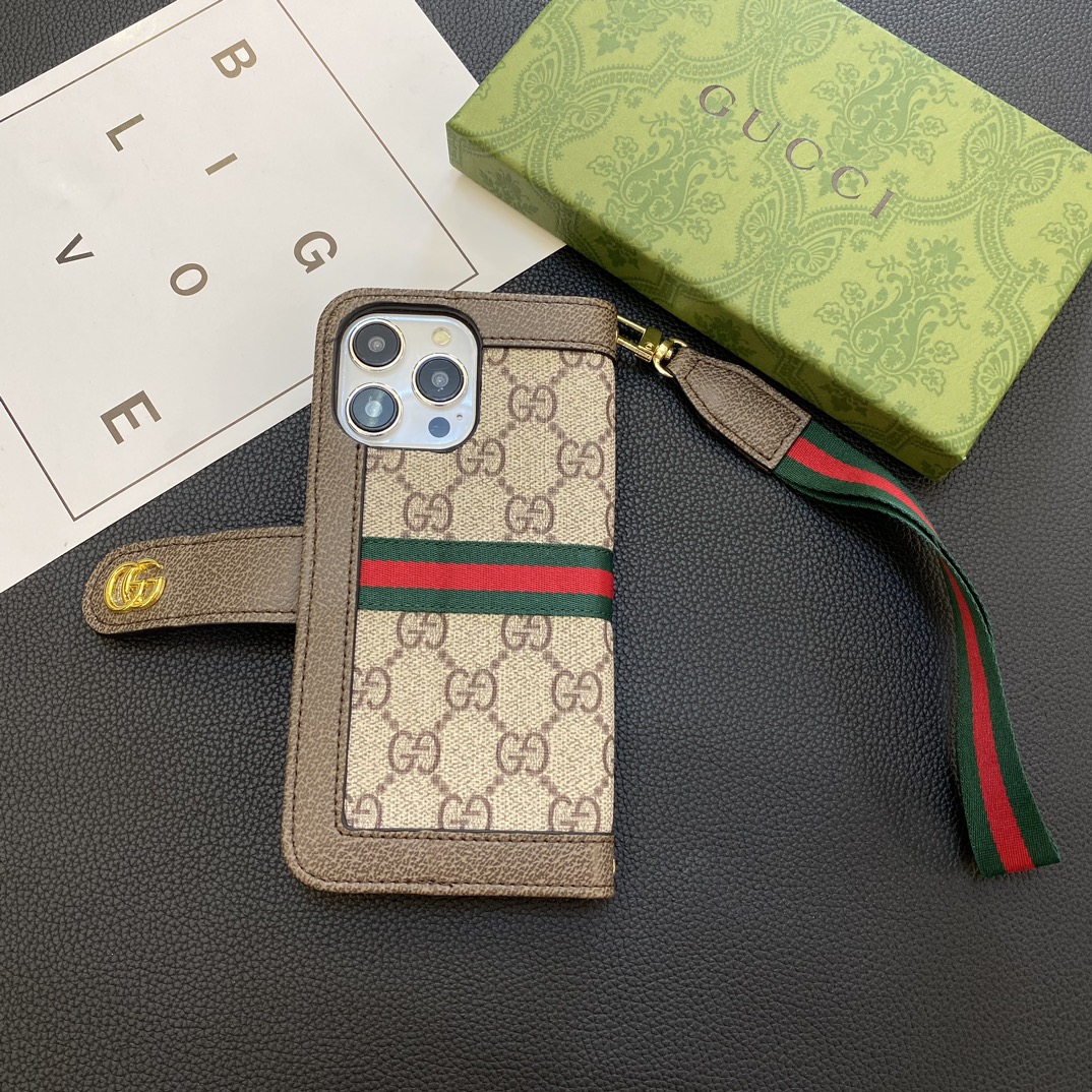 GUCCIフリップフォンケース zm
