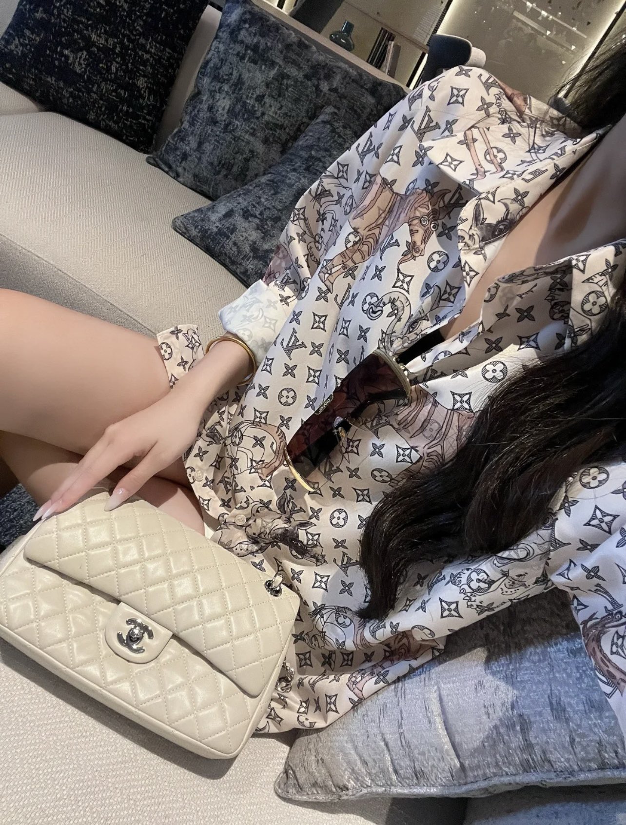 LV Louis Vuittonオーバーコート05 SS96159