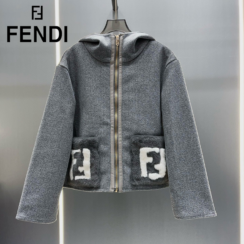 fendiウールのコート12 SS100591