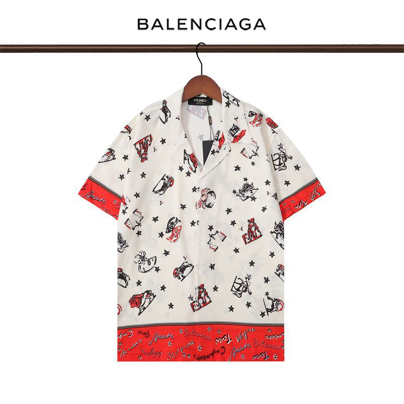 BALENCIAGA半袖シャツコート09 SS94898