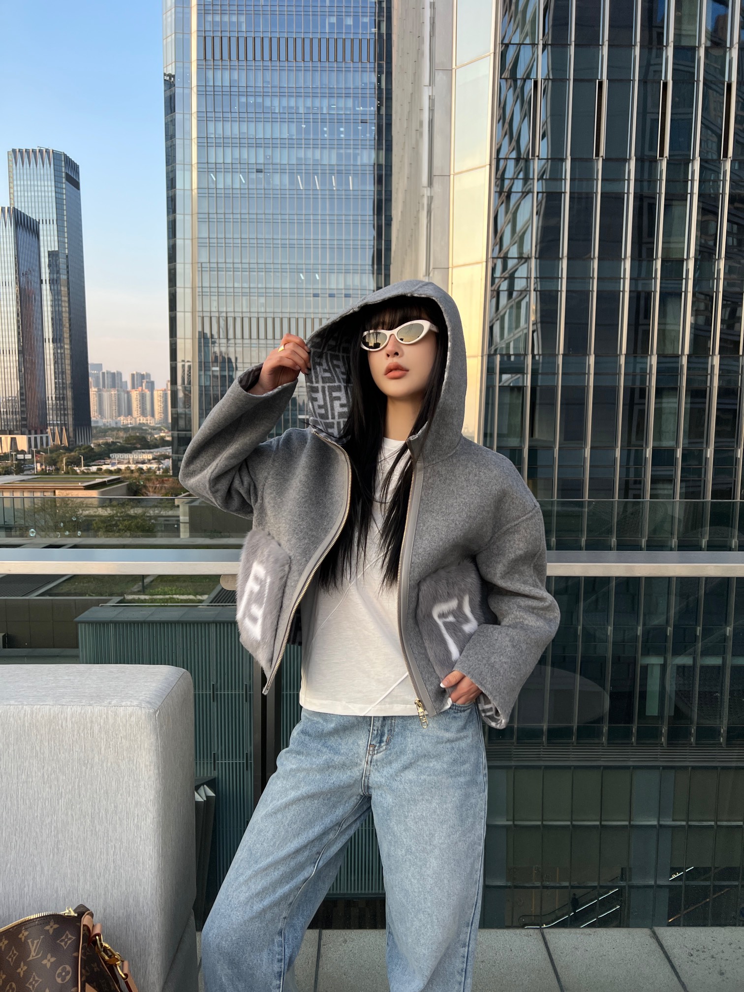 fendiウールのコート12 SS100591