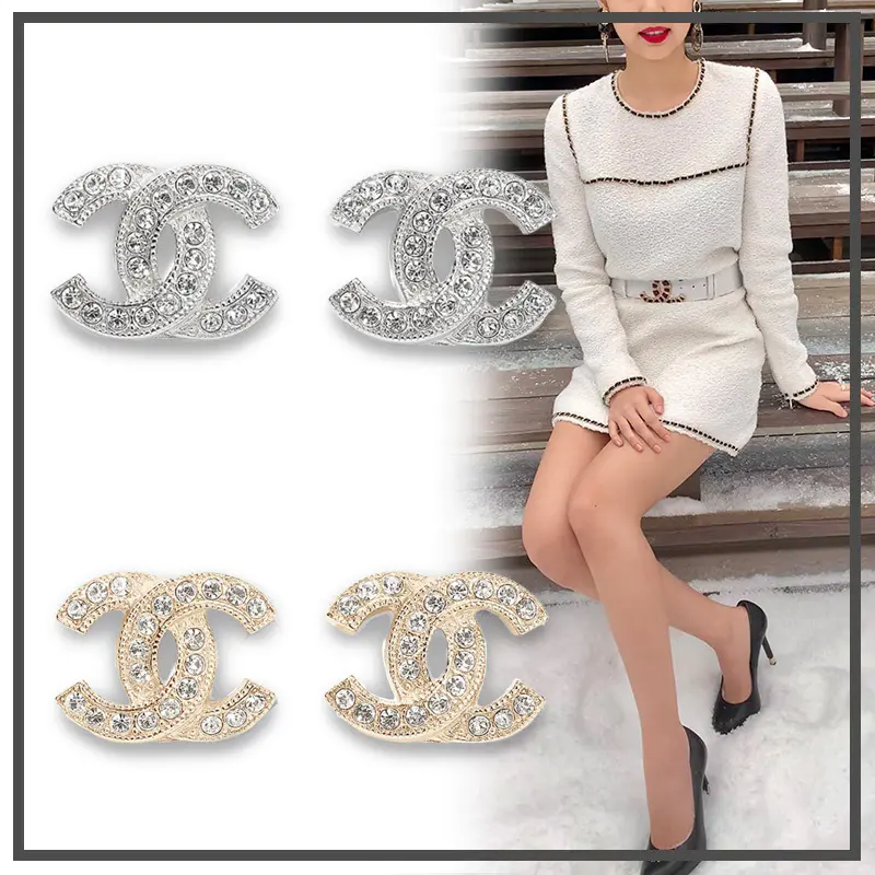 レア商品！chanel-シャネル-ピアス-cc-マーク-a88429-a95896