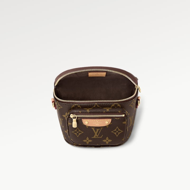 最新作?LOUIS VUITTON モノグラム ミニ バムバッグ ショルダー M82335