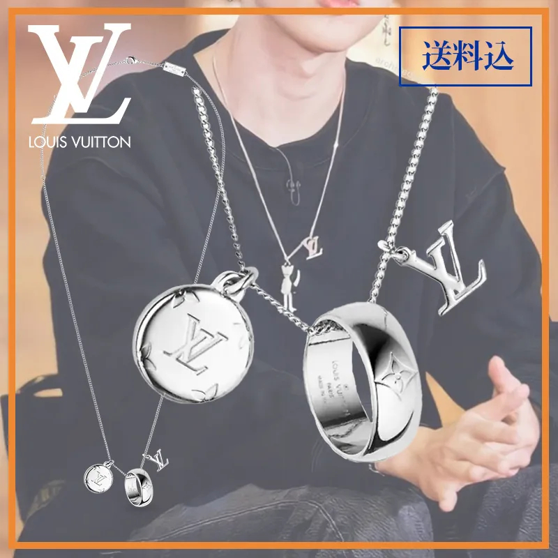 LOUIS VUITTONルイヴィトン リングネックレス モノグラム