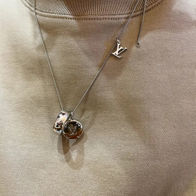 LOUIS VUITTONルイヴィトン リングネックレス モノグラム
