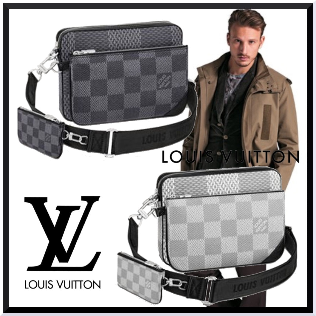 【大人気☆】LOUIS VUITTON×トリオ?メッセンジャー バッグ N50027 N50017