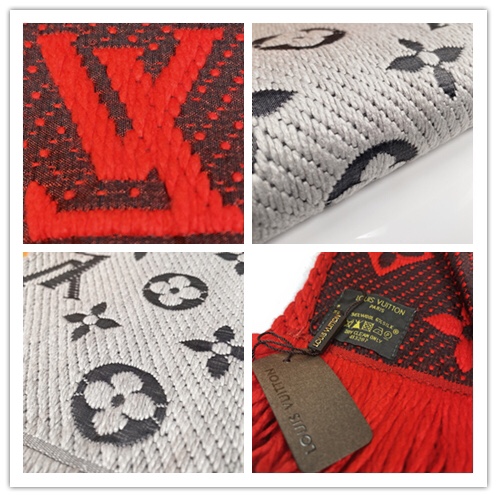 【Louis Vuitton 】（ルイヴィトン）ウールスカーフ2色 185 x 30cm