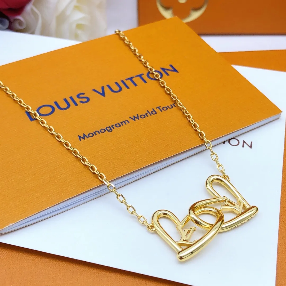 【 LOUIS VUITTON】ネックレス、新しいネックレス万能シンプルファッションオーナメント