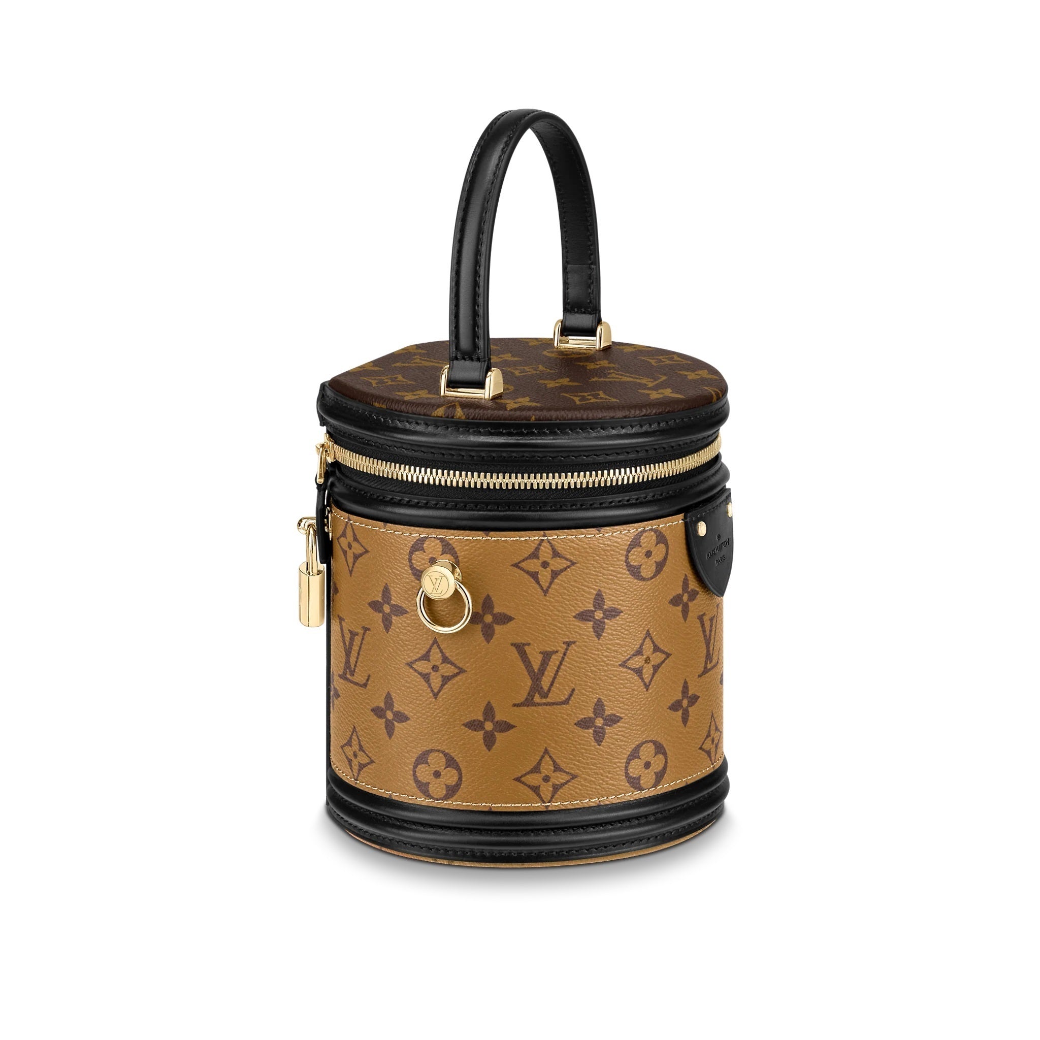 LOUIS VUITTON モノグラム ショルダーバッグ カンヌ ブラウン M43986