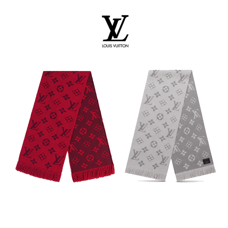 【Louis Vuitton 】（ルイヴィトン）ウールスカーフ2色 185 x 30cm