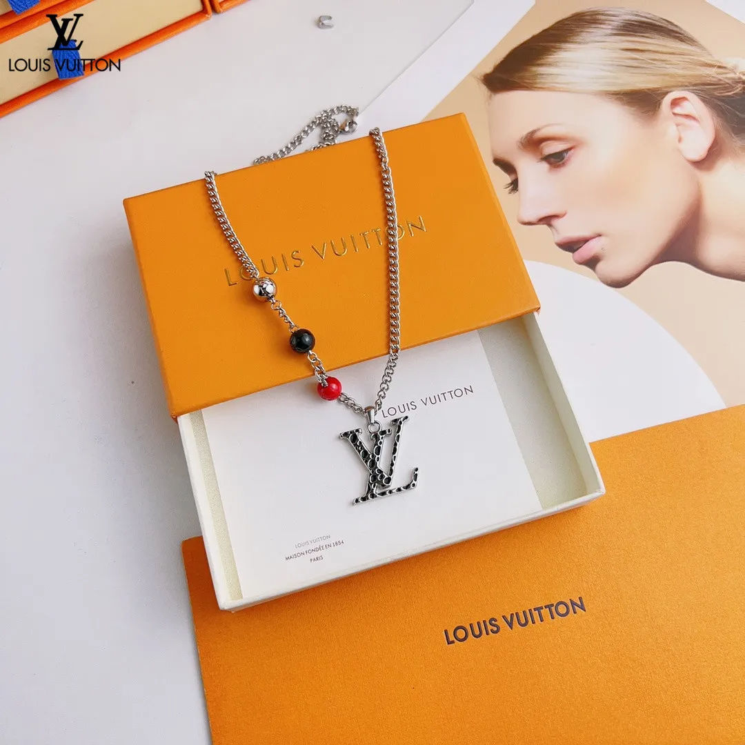 【LOUIS VUITTON】ネックレス、新しいネックレス万能シンプルファッションオーナメント