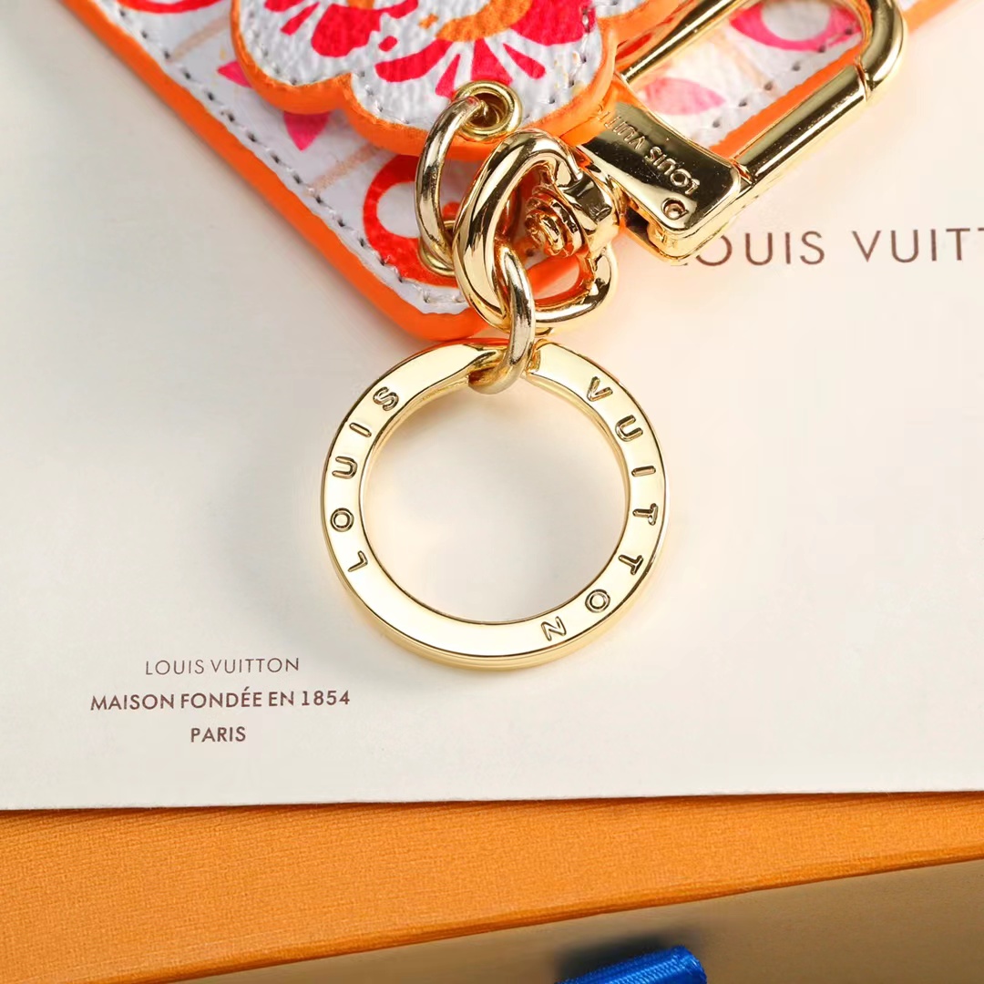 LV Louis Vuitton バッグペンダント キーホルダー 80 zm