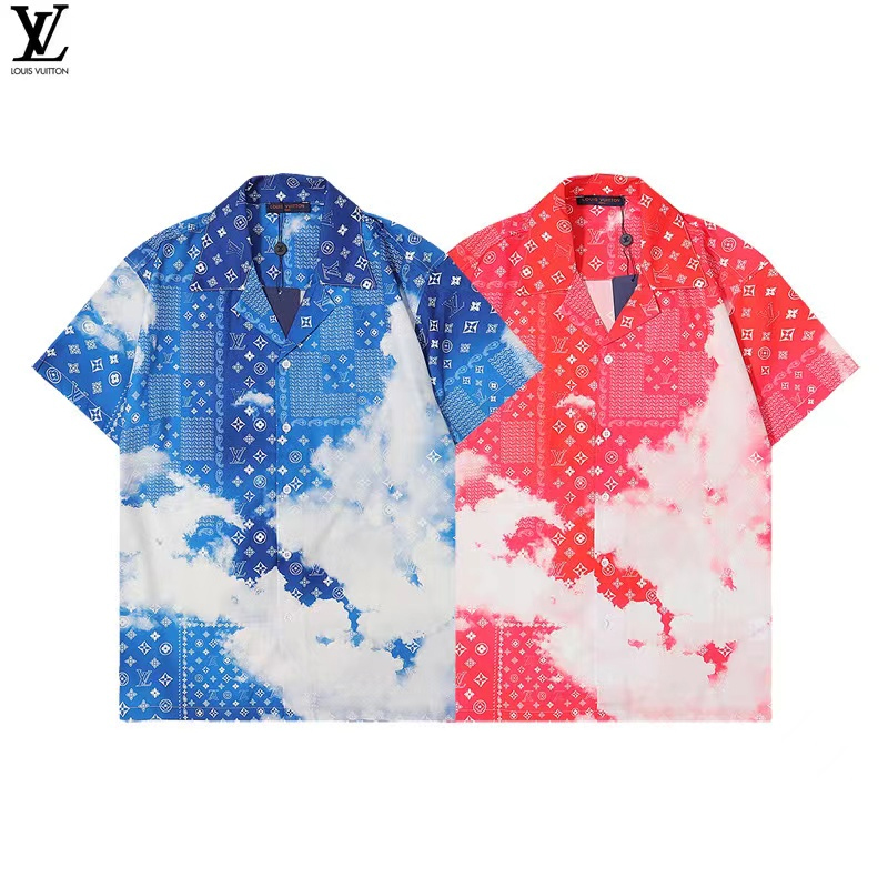 LOUIS VUITTON 軽くて贅沢なシャツ 91127