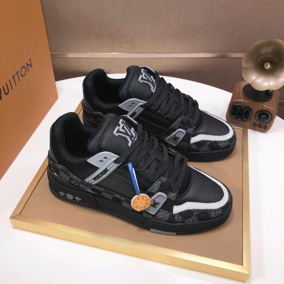 Louis Vuitton モノグラム靴、最高品質、日売100足