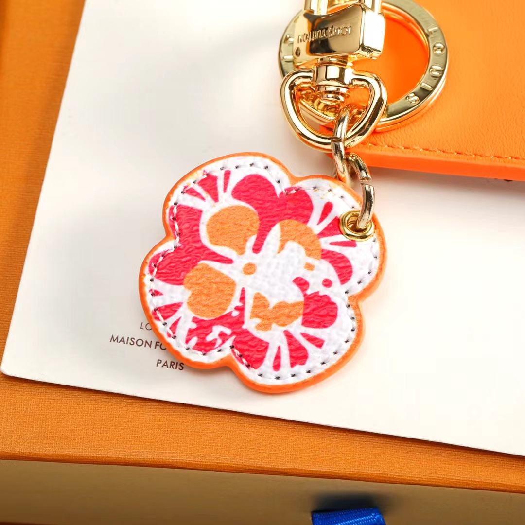 LV Louis Vuitton バッグペンダント キーホルダー 80 zm