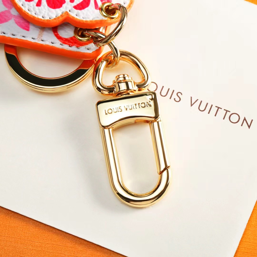 LV Louis Vuitton バッグペンダント キーホルダー 80 zm