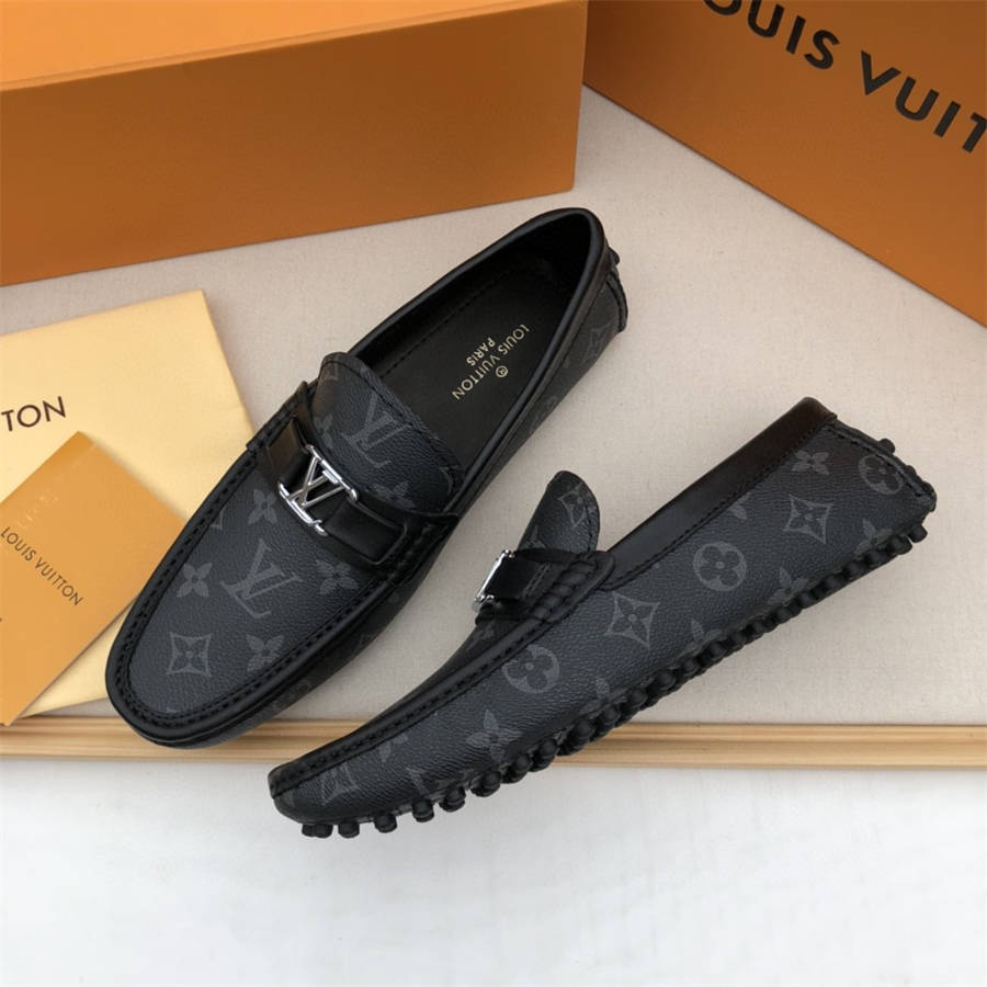 Louis Vuitton「正規品保証、公式と同じデザイン」ハイエンドの高級ファッションスリムシューズ