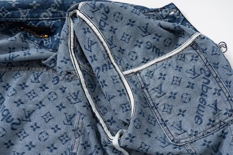 【 Louis Vuitton × Supreme】 新作 デニムジャケット【男女兼用】